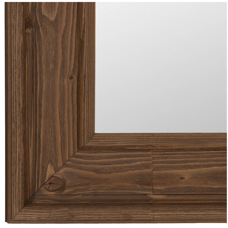 Grand Miroir à poser au sol rustique chic Rectangulaire 78x179 en Bois MDF Naturel Nahir - 4