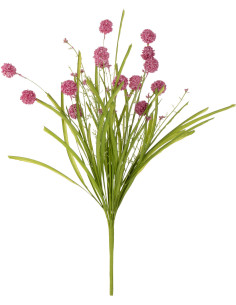 Fleur artificielle Mauve Sanicle Hauteur 50 cm en Plastique Rose Vert - 1