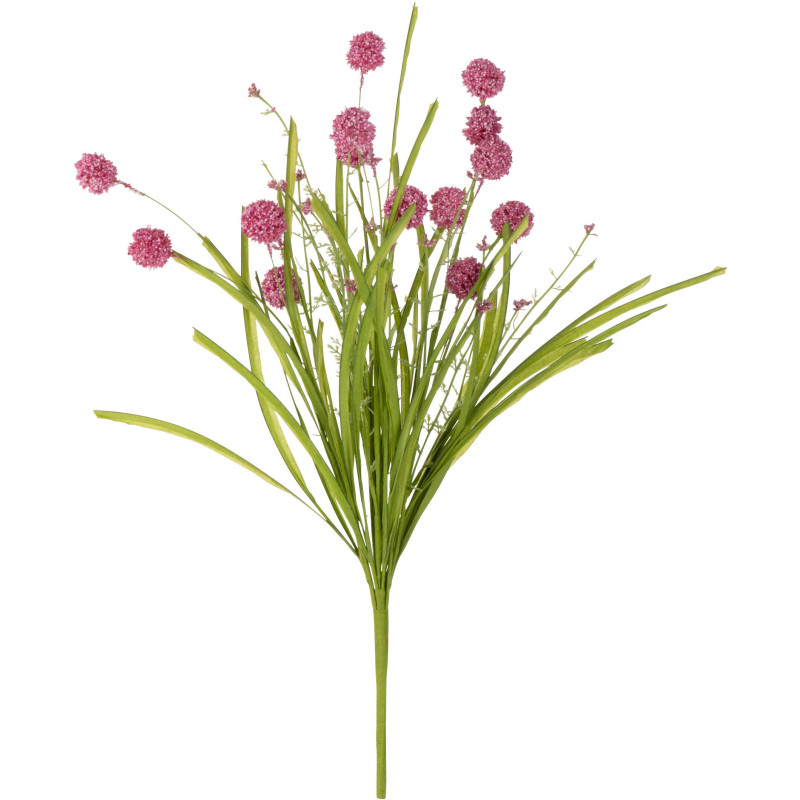 Fleur artificielle Mauve Sanicle Hauteur 50 cm en Plastique Rose Vert - 1