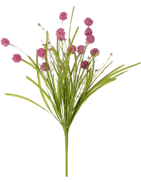 Fleur artificielle Mauve Sanicle Hauteur 50 cm en Plastique Rose Vert - 1