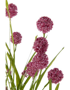 Fleur artificielle Mauve Sanicle Hauteur 50 cm en Plastique Rose Vert - 2