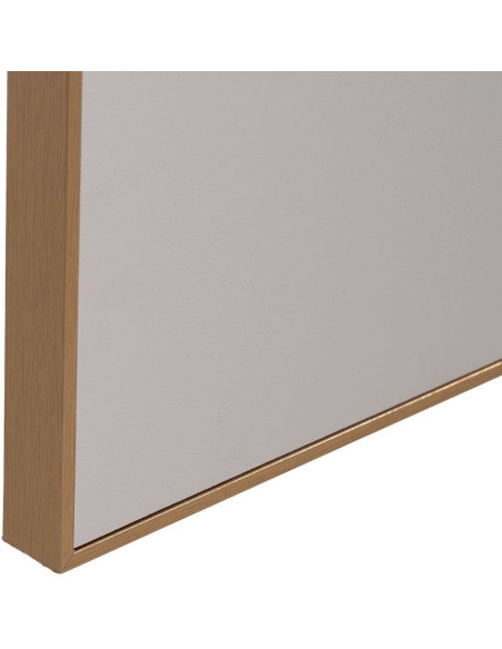 Grand Tableau déco mural relief Femmes 70x100 en Bois Jaune Marron Cadre en bois doré Dalia (Lot de 2) - 9