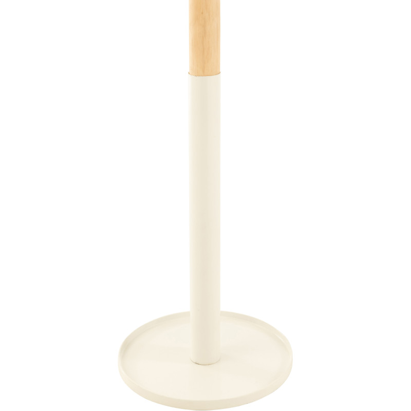 Porte-manteaux 10 crochets Branches Hauteur 180 cm en Bois Naturel Blanc Jorge - 2