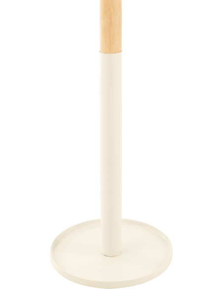 Porte-manteaux 10 crochets Branches Hauteur 180 cm en Bois Naturel Blanc Jorge - 2