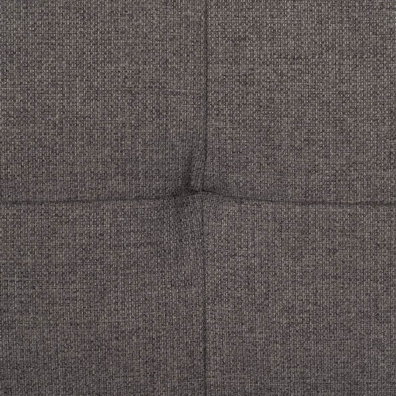 Grand Canapé moderne Convertible 3 places en Tissu chenille Gris Métal Noir Bois d'hévéa Marron Bois d'eucalyptus Bruno - 12