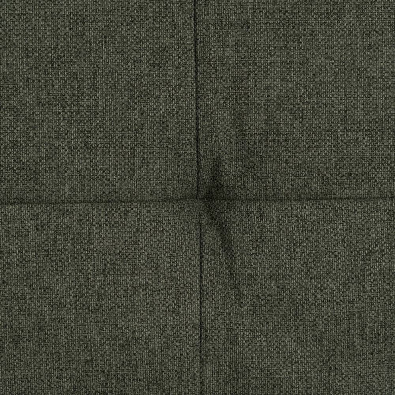 Grand Canapé moderne Convertible 3 places en Tissu chenille Vert Métal Noir Bois d'hévéa Marron Bois d'eucalyptus Bruno - 9
