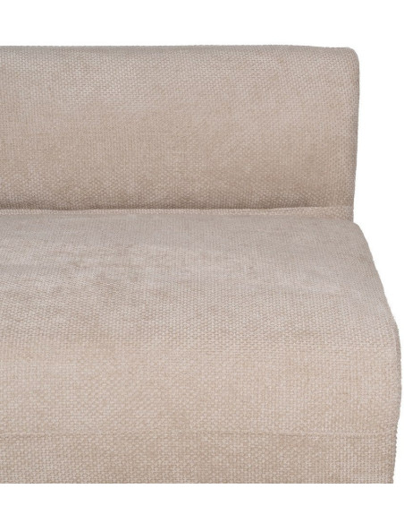 Grand canapé original moderne Droit 3 places en Tissu Beige Bois de pin Bois MDF Ruben - 5