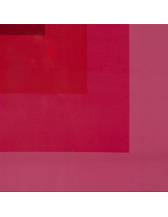 Toile murale imprimée motif géométrique 60x80 Rose Violet Cadre en acrylique violet Ameli - 2