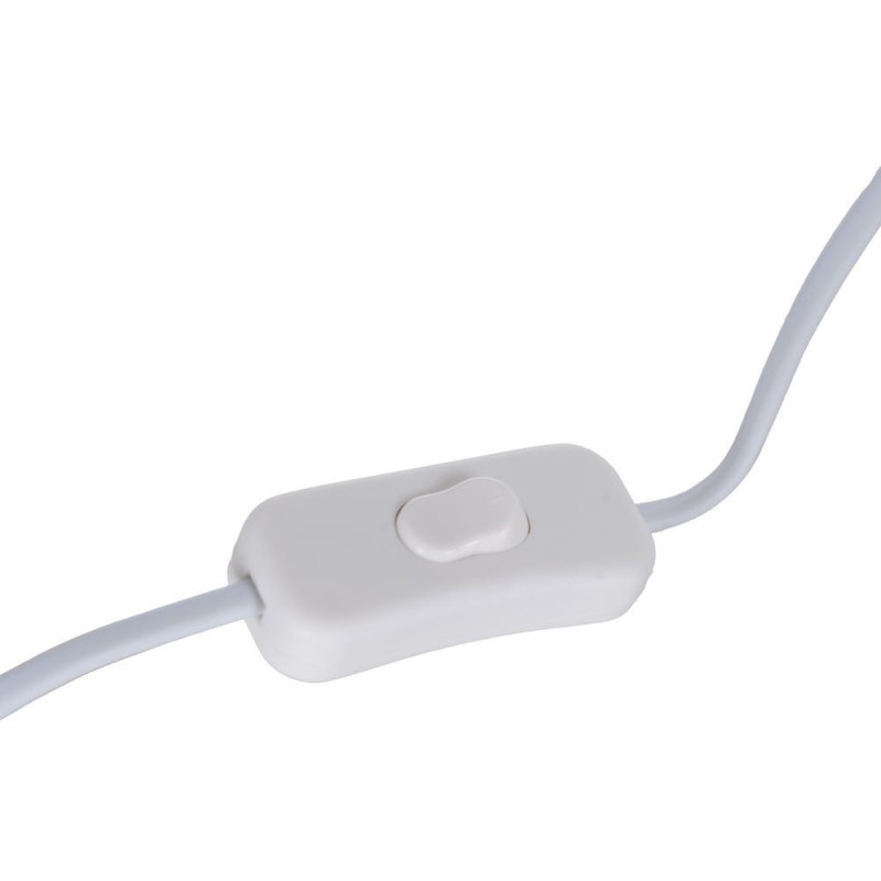 Grande Lampe à poser originale Corps de femme Hauteur 70 cm en Résine Blanc Soria - 6