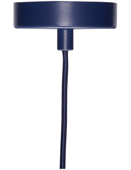 Suspension moderne ronde Diamètre 25 cm en Métal Vert clair Bleu Luminary - 3