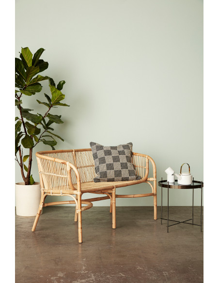 Table d'appoint moderne Ronde en Verre Noir Métalisé Métal Noir Reflect - 3