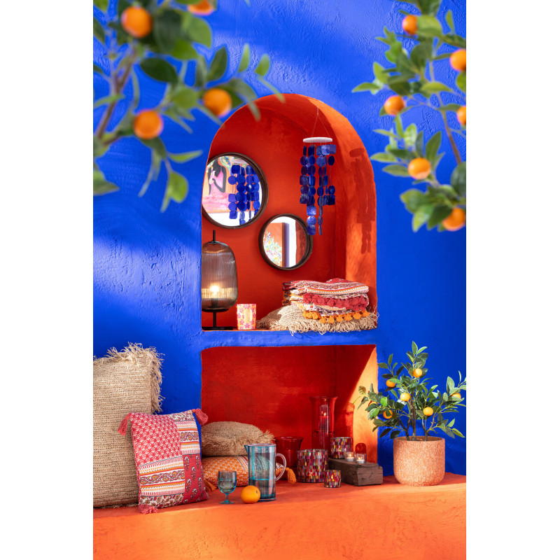 Carillon déco Écailles Hauteur 48 cm en Coquillage Bleu Chiarra - 2