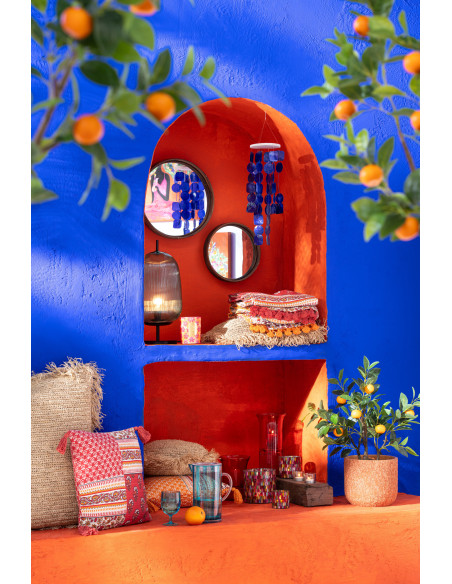 Carillon déco Écailles Hauteur 48 cm en Coquillage Bleu Chiarra - 2