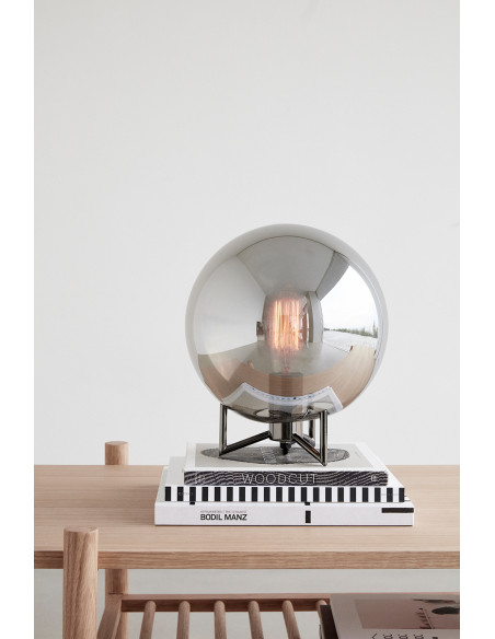 Table basse moderne Rectangulaire 1 étagère en Bois MDF Naturel Effet chêne Acorn Hübsch - 3