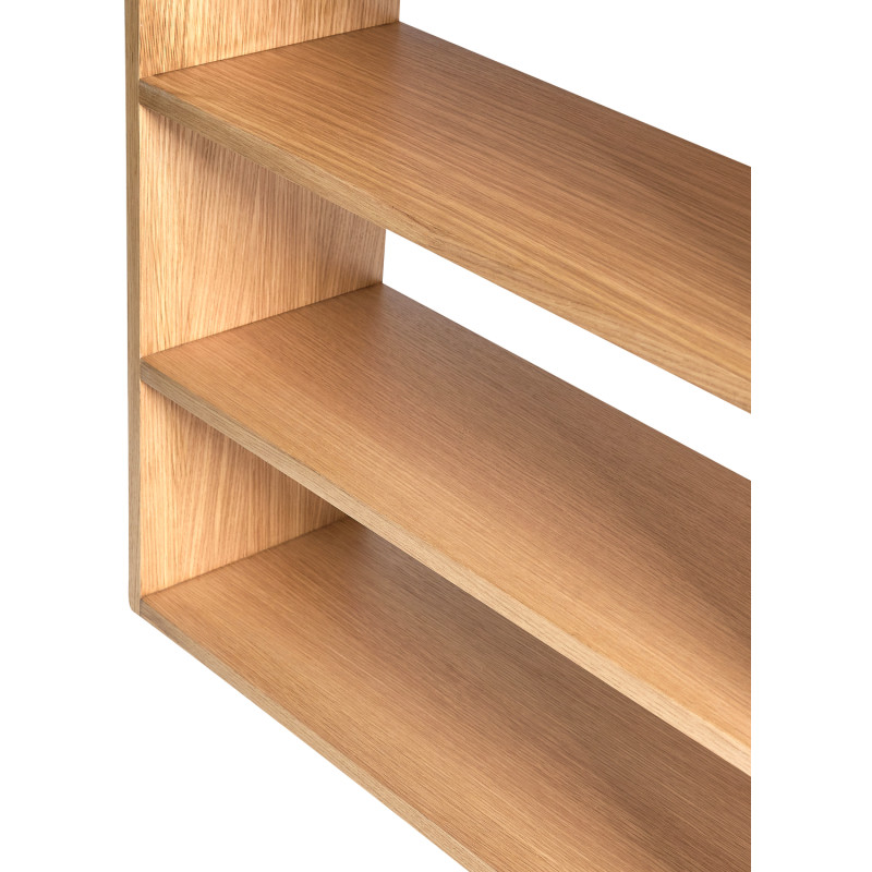 Grand Bureau moderne 6 étagères 140 cm en Utility - 3