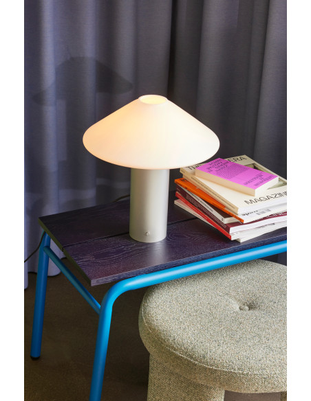 Petit Banc moderne 70 cm en Bois MDF Bleu foncé Placage chêne Métal Bleu Koi - 2