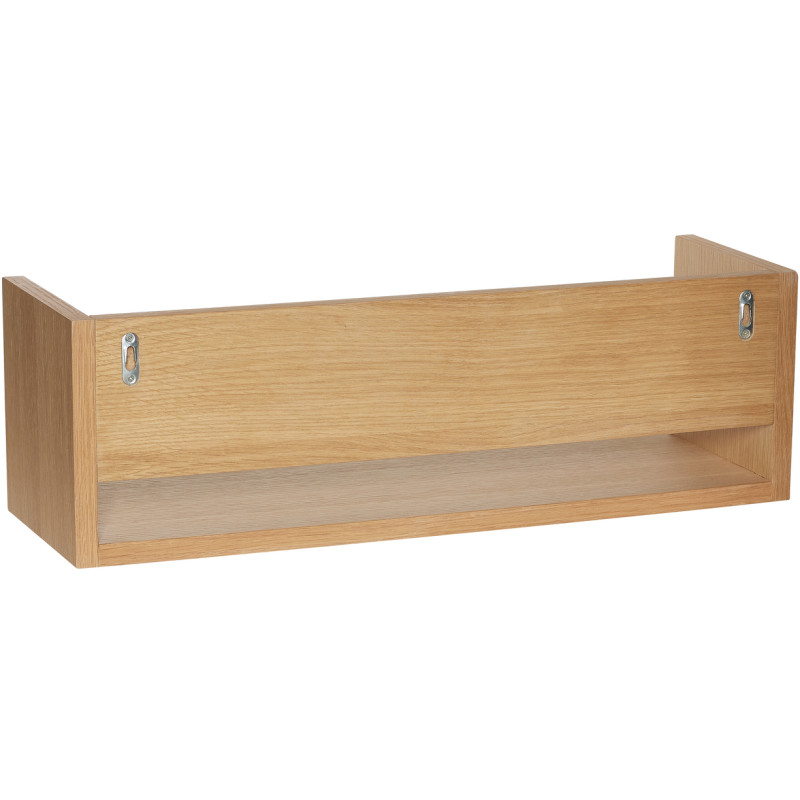 Étagère murale moderne 64 cm en Bois MDF Naturel Placage chêne Gap Hübsch - 3