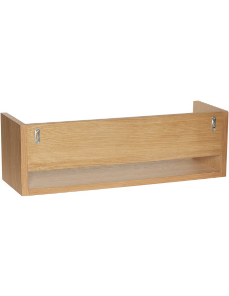 Étagère murale moderne 64 cm en Bois MDF Naturel Placage chêne Gap Hübsch - 3