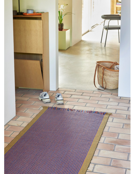 Meuble Range chaussures moderne 2 tiroirs en Bois MDF Naturel Placage chêne Forma - 7