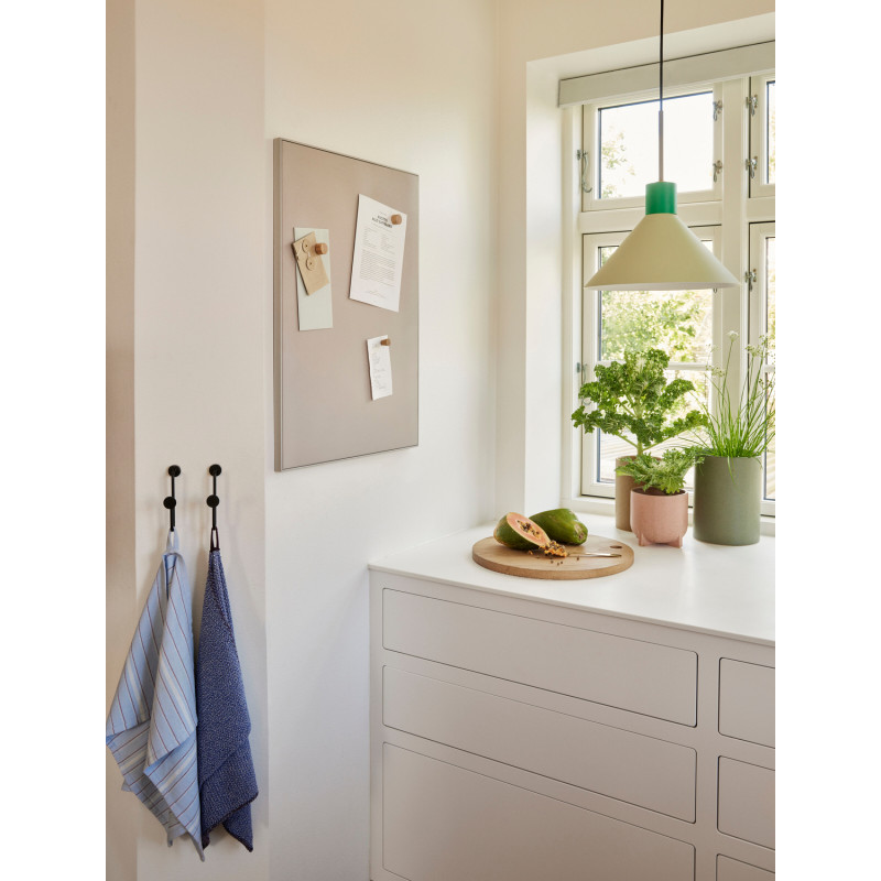 Suspension moderne Diamètre 35 cm en Métal Vert clair Crayon - 6