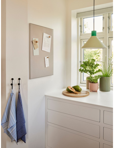 Suspension moderne Diamètre 35 cm en Métal Vert clair Crayon - 6