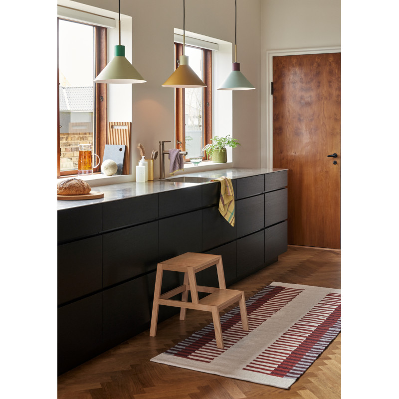 Suspension moderne Diamètre 35 cm en Métal Vert clair Crayon - 5