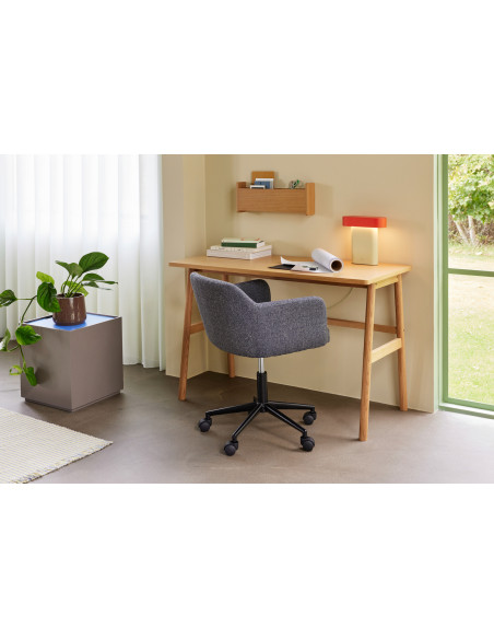 Lampe à poser vintage Hauteur 25 cm en Métal Acrylique Vert Rouge Sleek - 4