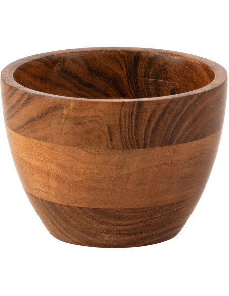 Bol à apéritif Rond 11 cm en Bois d'acacia Naturel Dars - 1