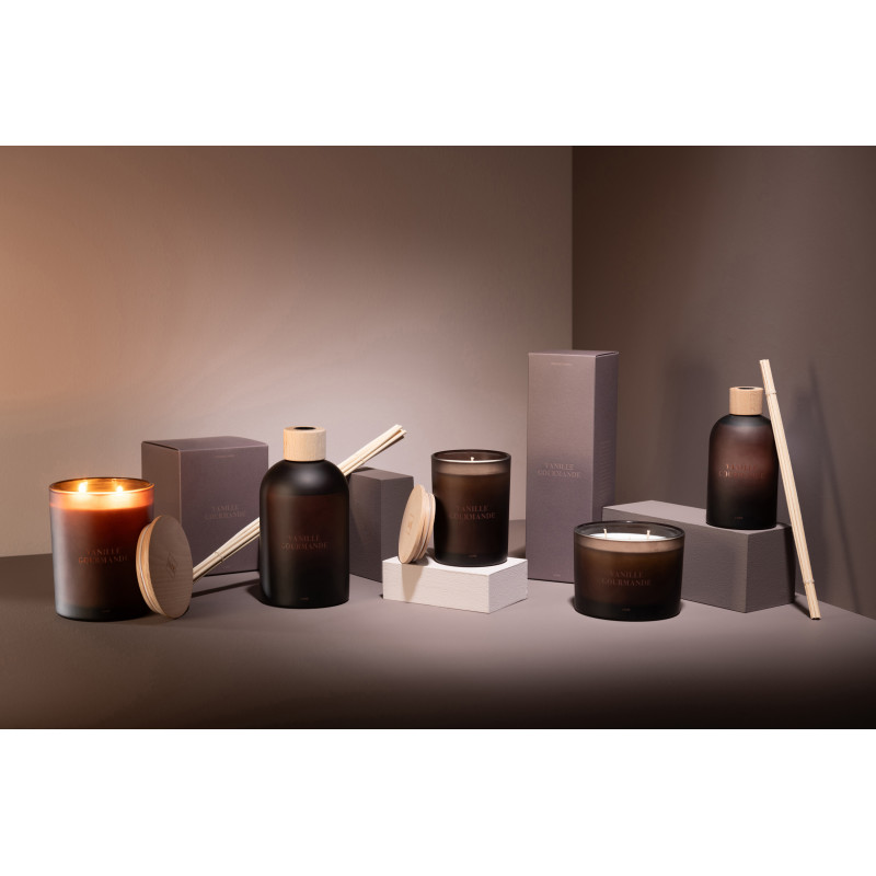 Bougie parfumée Senteur Gourmande Vanille Gourmande 38 heures Accords Essentiels - 4