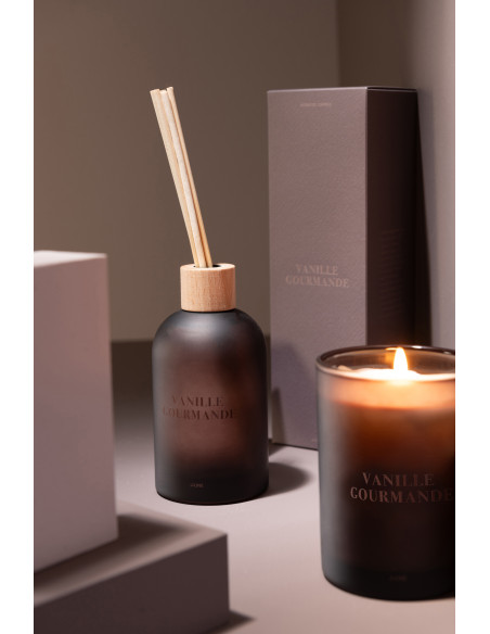 Bougie parfumée Senteur Gourmande Vanille Gourmande 38 heures Accords Essentiels - 6