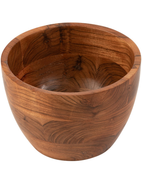 Bol à apéritif Rond 17 cm en Bois d'acacia Naturel Dars - 2