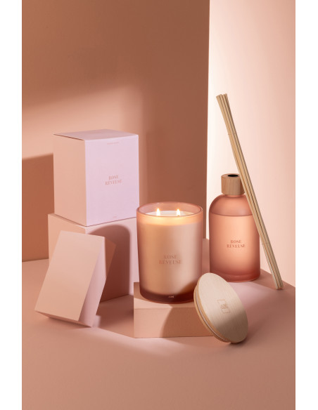 Diffuseur de parfum Senteur Fruitée Rose Rêveuse 550 ml Accords Essentiels - 6