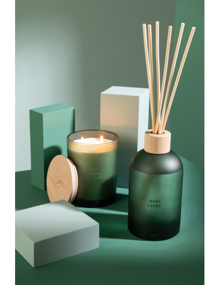 Bougie parfumée XL Senteur Boisée Bois Givré 52 heures Accords Essentiels - 5