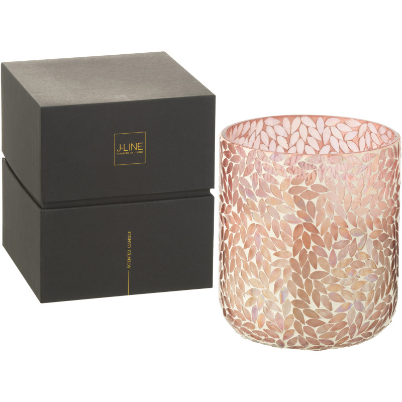 Bougie parfumée XL Senteur Florale Tender Rose 120 heures Chiara - 1