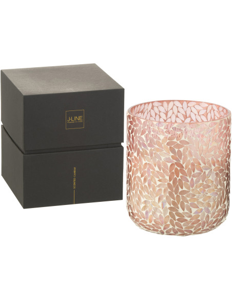 Bougie parfumée XL Senteur Florale Tender Rose 120 heures Chiara - 1