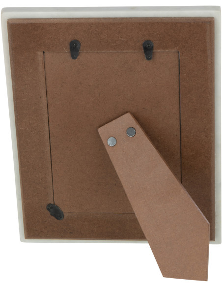 Cadre photo en Marbre Blanc pour photo 13x18 cm Tasoz - 2