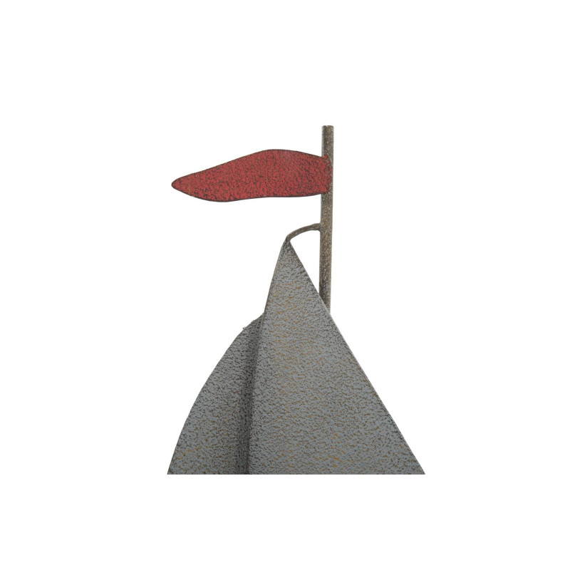 Grande déco murale Voiliers 119x51 en Métal Multicolore Sea 