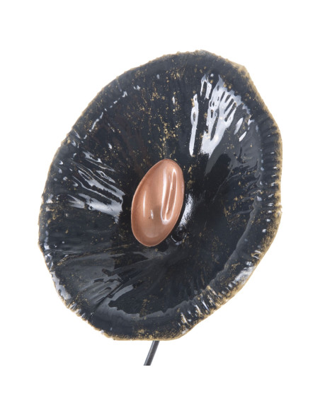 Grande déco murale Fleurs abstraites 157x66 en Métal Multicolore Grid 