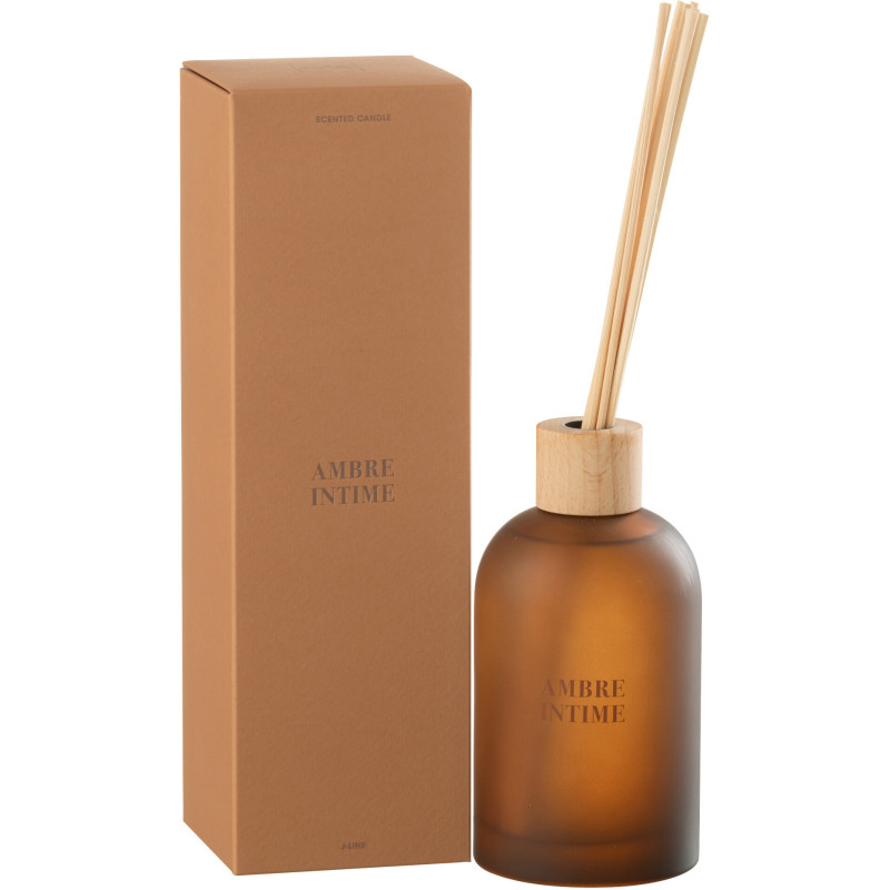 Diffuseur de parfum Senteur Boisée Ambre intime 250 ml Accords Essentiels - 1