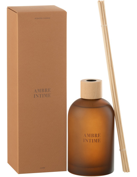 Diffuseur de parfum Senteur Boisée Ambre intime 250 ml Accords Essentiels - 2