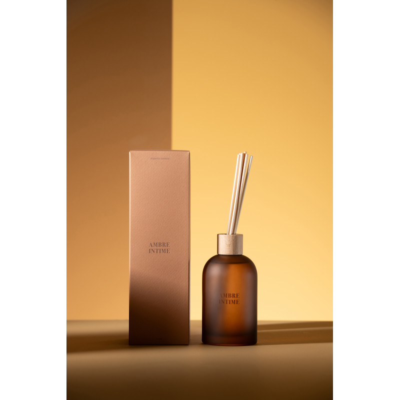 Diffuseur de parfum Senteur Boisée Ambre intime 250 ml Accords Essentiels - 3