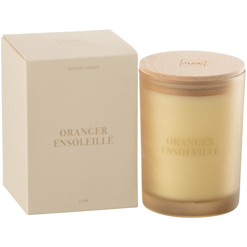 Bougie parfumée Senteur Fruitée Oranger Ensoleillé 38 heures Accords Essentiels - 2