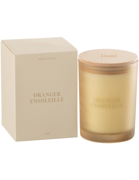 Bougie parfumée Senteur Fruitée Oranger Ensoleillé 38 heures Accords Essentiels - 2