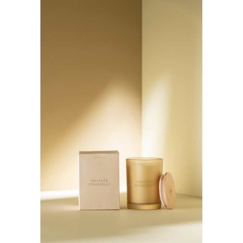 Bougie parfumée Senteur Fruitée Oranger Ensoleillé 38 heures Accords Essentiels - 3