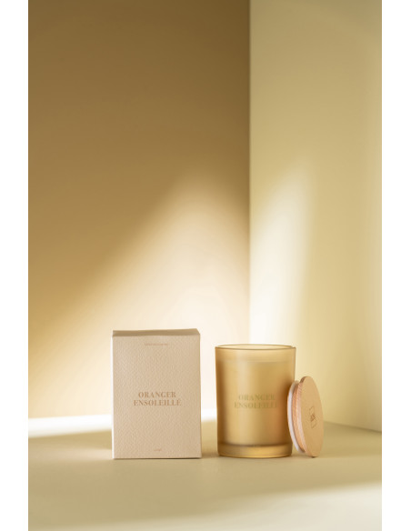 Bougie parfumée Senteur Fruitée Oranger Ensoleillé 38 heures Accords Essentiels - 3