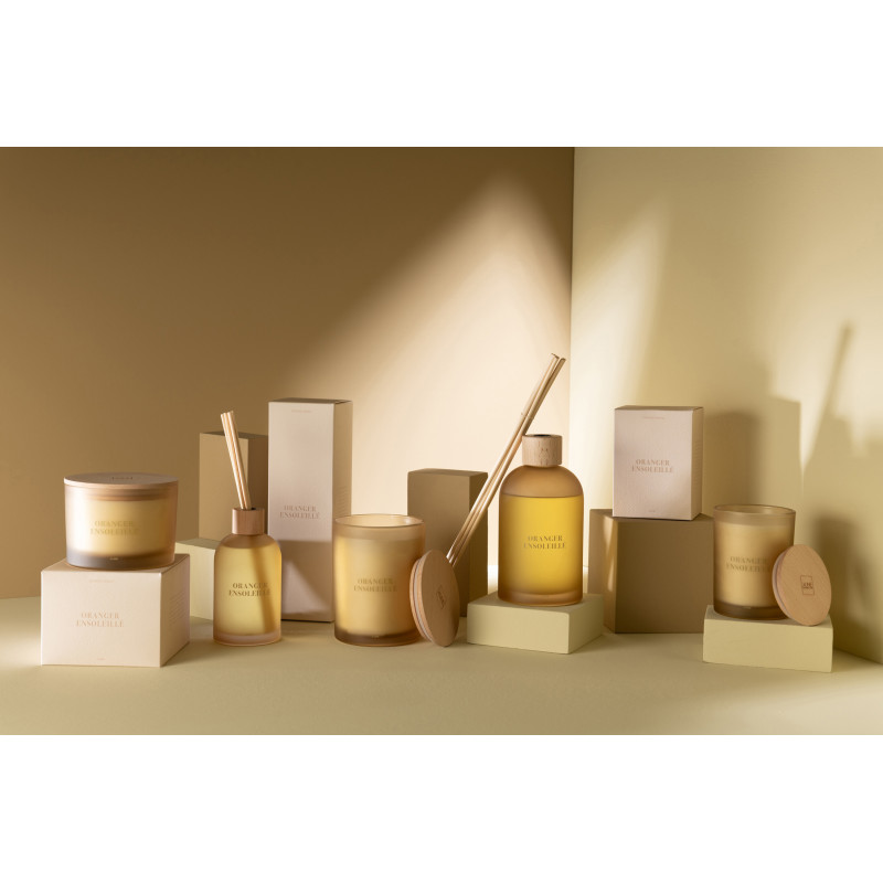 Bougie parfumée Senteur Fruitée Oranger Ensoleillé 38 heures Accords Essentiels - 4