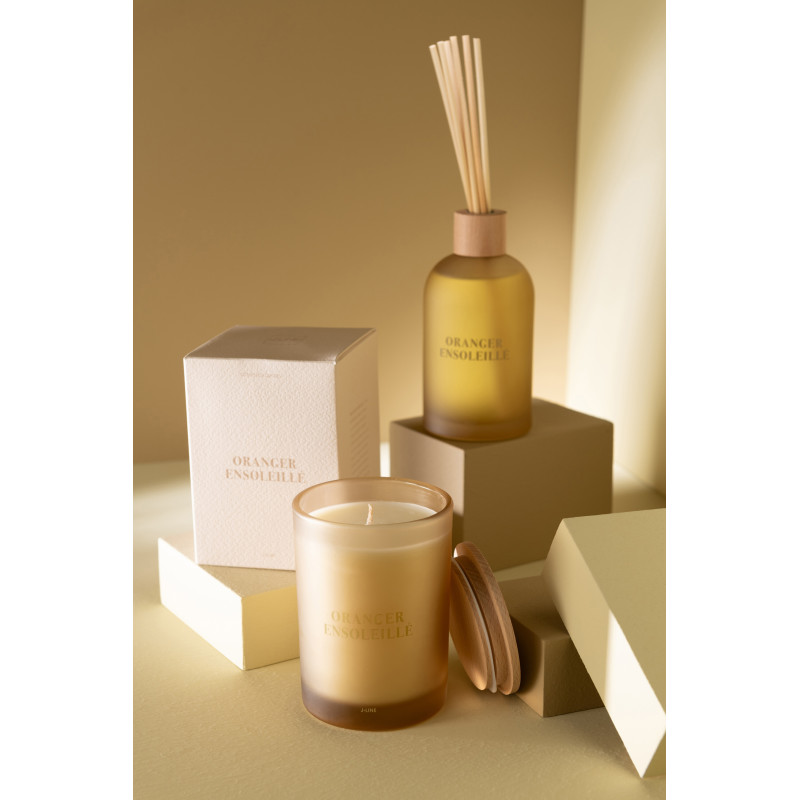 Bougie parfumée Senteur Fruitée Oranger Ensoleillé 38 heures Accords Essentiels - 5