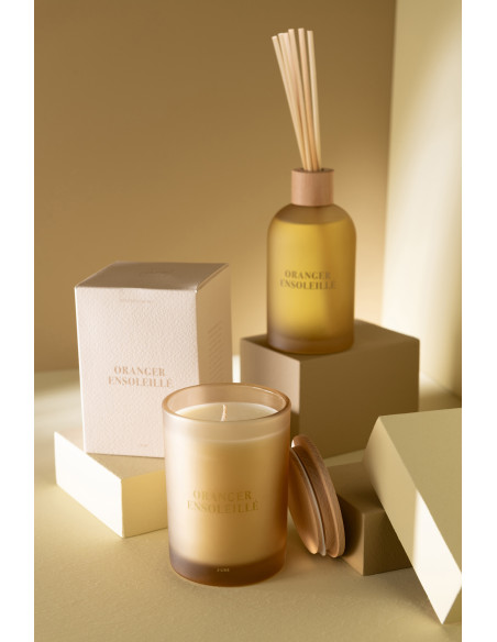 Bougie parfumée Senteur Fruitée Oranger Ensoleillé 38 heures Accords Essentiels - 5