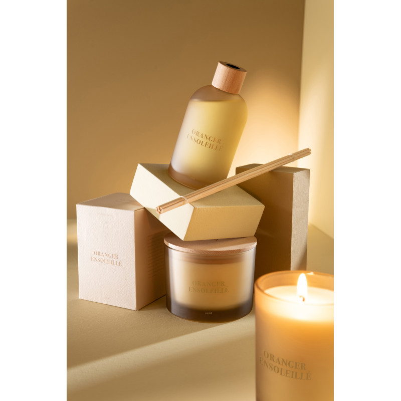 Bougie parfumée Senteur Fruitée Oranger Ensoleillé 28 heures Accords Essentiels - 7