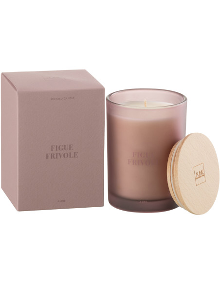 Bougie parfumée Senteur Fruitée Figue Frivole 38 heures Accords Essentiels - 1